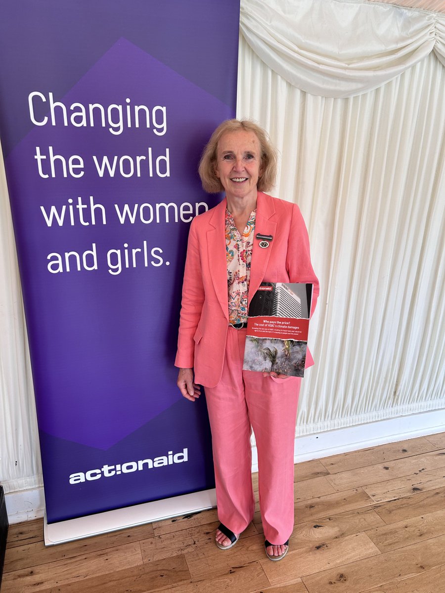 ActionAidUK's tweet image. More photos from the launch our new report (read it here: bit.ly/4euuAfT) at UK Parliament to this week on the climate damage caused by the financial flows of UK banks. Many thanks to @mpsusanmurray and @MartinRhodes21 for their support.