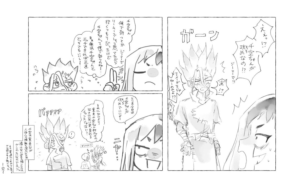 千ゲ謎の3コママンガ