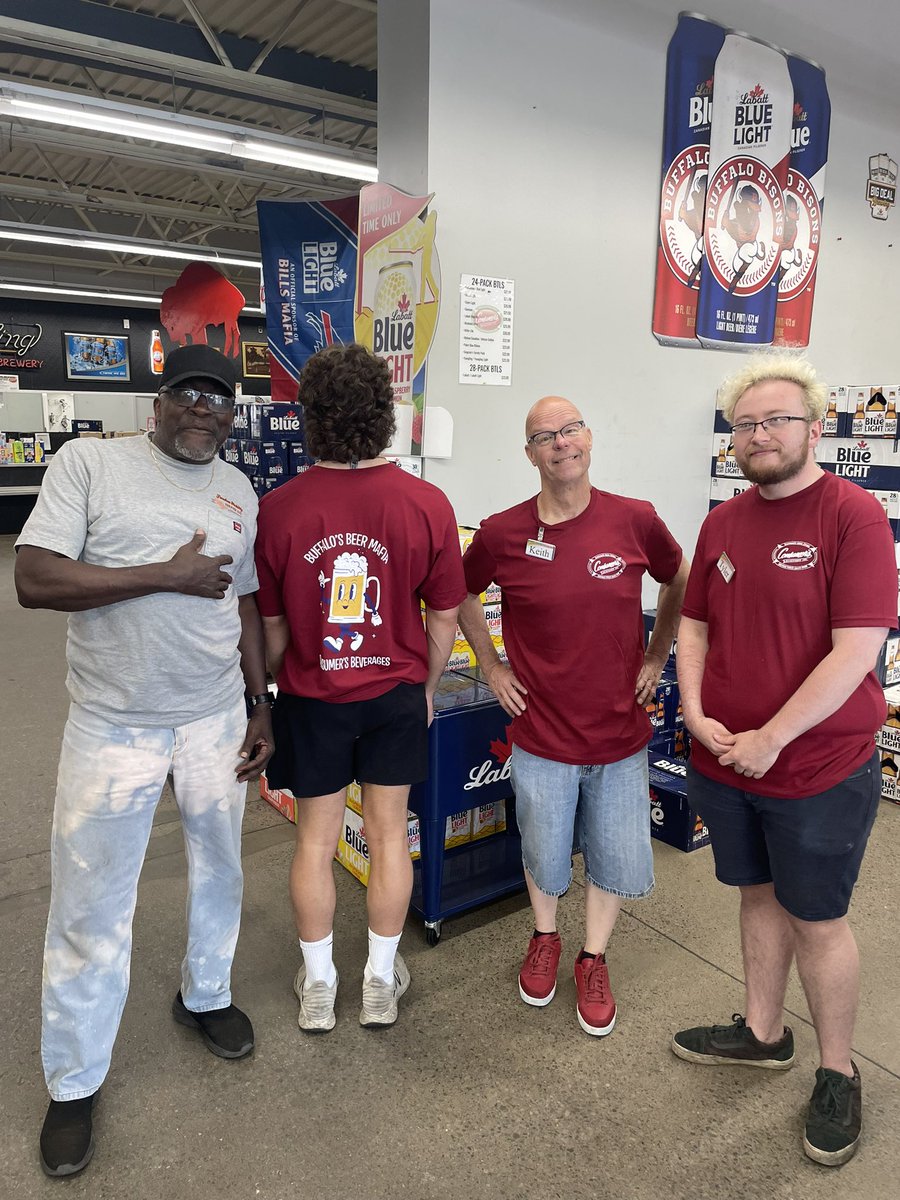 ConsumersBeer's tweet image. Stop in and check out our new employee shirts! 👀🍻🧊#beermafia #dontforgettheice #baddaytobeabeer