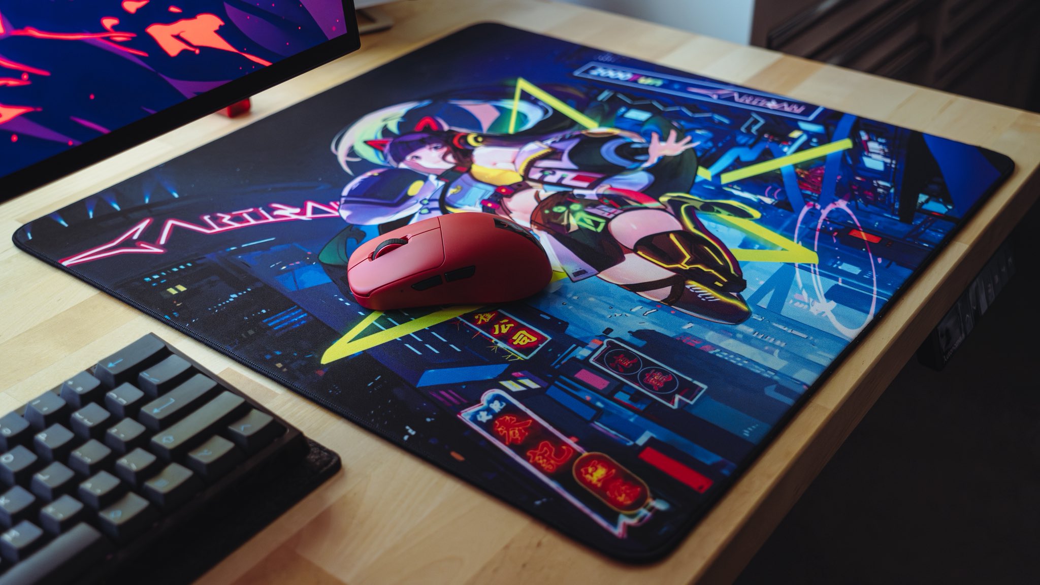 artisan NINJA FX 零 SOFT 夜行 2000FUN XL 2000FunとArtisan、コラボレーションマウスパッド「NINJA FX