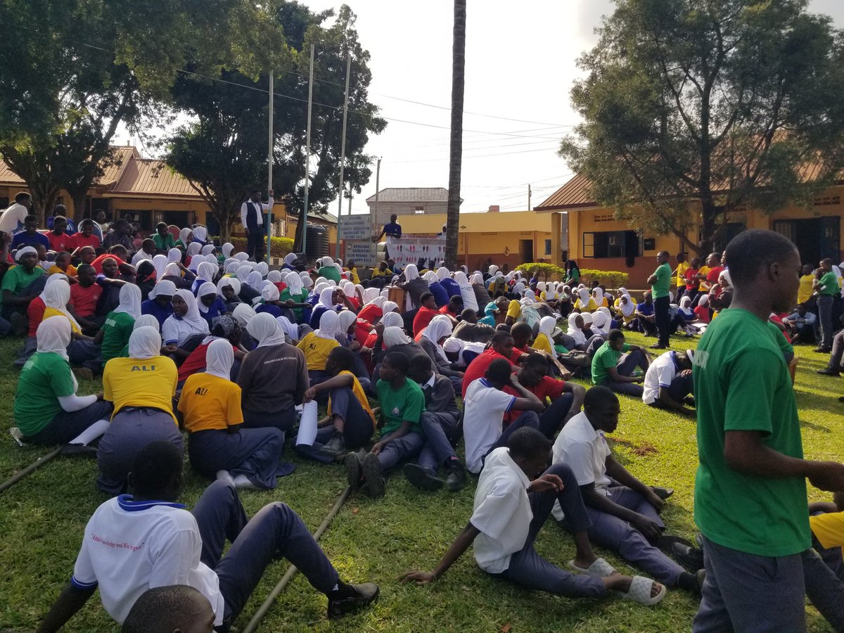 "Today at Africana Islamic Secondary School Kawempe, let's shine a light on mental health and sickle cell disease awareness. Together, we can create a supportive community! #MentalHealthMatters #SickleCellAwareness #Kawempe"