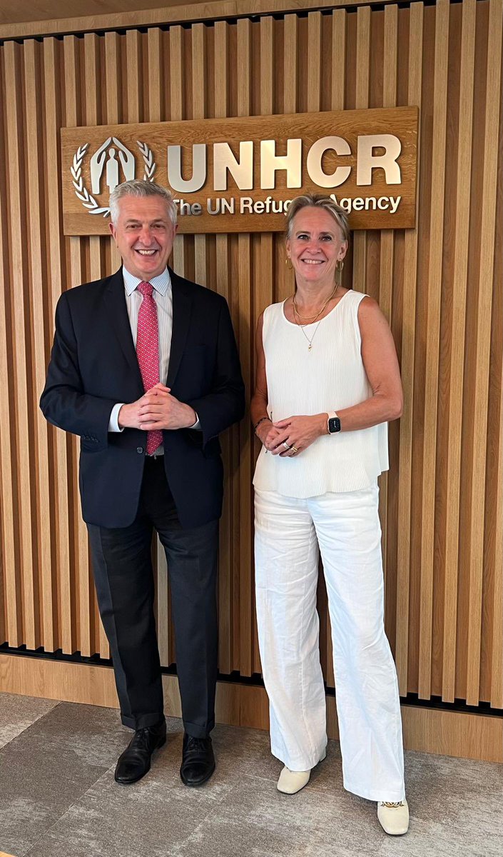 FilippoGrandi's tweet image. I was very happy and honoured to receive Foreign Minister @thorgkatrin of Iceland and to discuss how to ensure that her government’s strong support to UNHCR is as strategic and useful as possible.
In these difficult times, it is encouraging to have friends like Iceland.
Takk!
