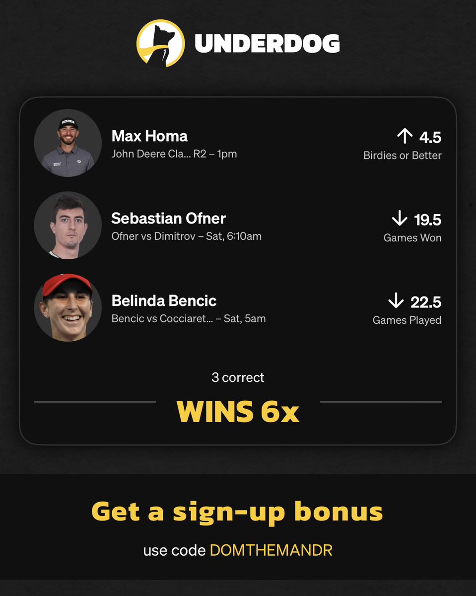 @PropsByDom 🧪🔎 (@propsbydom) on Twitter photo 3L3G —-> #UnderDogFantasyPicks entry via <a href="/DGFantasy/">Daily Grind Fantasy Sports</a> / <a href="/OddsJam/">OddsJam.com</a> / @Prop_Professor 🔥
#Odds better than -122 on each pick, GL! 🫰🏻
⬇️
app.propprofessor.com/purchase?via=d…
⬇️
dgfantasy.com/membership-sig…
⬇️
oddsjam.com/?ref=propsbydom
play.underdogfantasy.com/es-ssghYJ09Y9
#NBA #NFTS #DFS #NFTS #GamblingX ✅🍻 3L3G —-> #UnderDogFantasyPicks entry via <a href="/DGFantasy/">Daily Grind Fantasy Sports</a> / <a href="/OddsJam/">OddsJam.com</a> / @Prop_Professor 🔥
#Odds better than -122 on each pick, GL! 🫰🏻
⬇️
app.propprofessor.com/purchase?via=d…
⬇️
dgfantasy.com/membership-sig…
⬇️
oddsjam.com/?ref=propsbydom
play.underdogfantasy.com/es-ssghYJ09Y9
#NBA #NFTS #DFS #NFTS #GamblingX ✅🍻