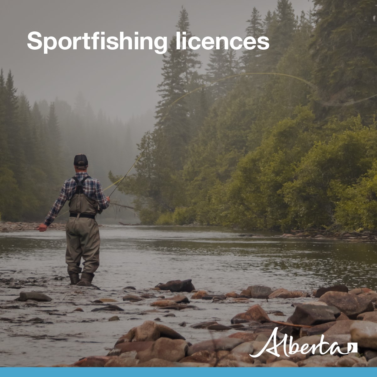 Planning a fishing trip in Alberta?  

Most anglers need an Alberta Sportfishing Licence, except: 
-Youth under 16 
-Residents 65+ 
-Indigenous people with harvesting rights. 

Know the rules &amp; fish responsibly! 

More info: bit.ly/4keyXNn
