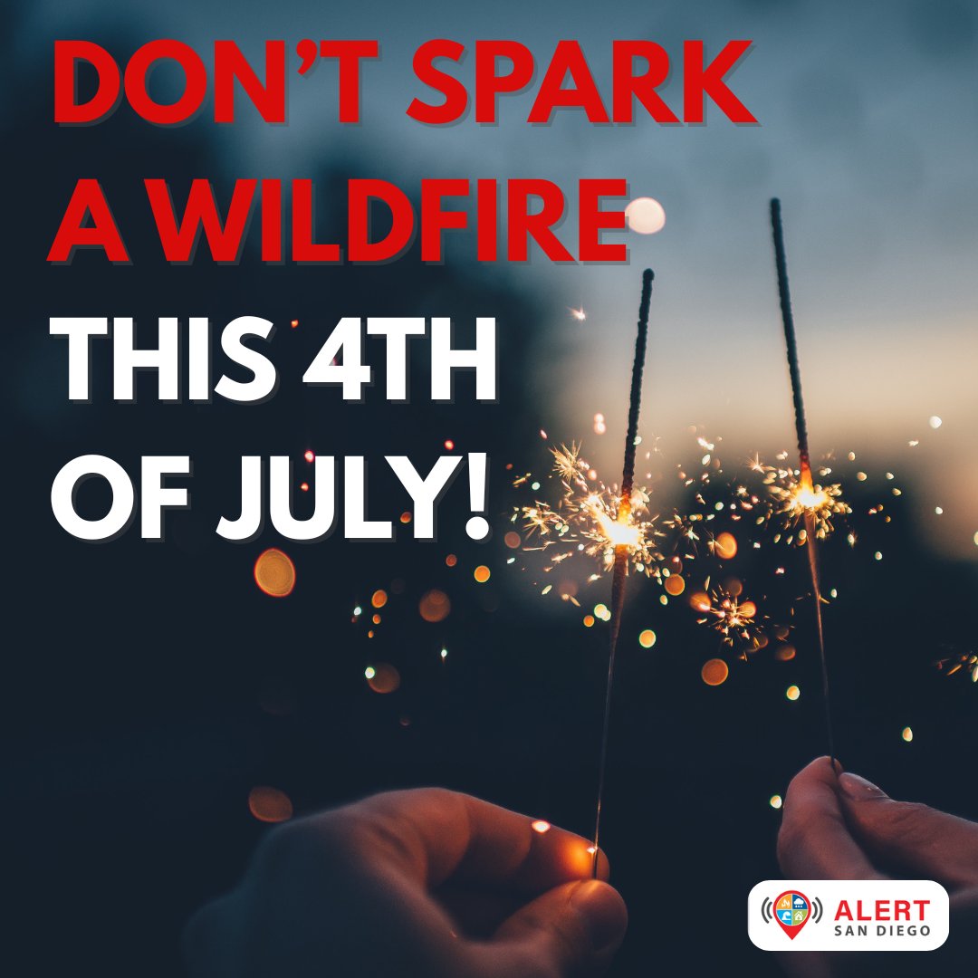 🔥 Fireworks spark over 19,000 fires each year in the U.S.
In California, one small spark is all it takes to start a wildfire, especially during dry summer months. Let’s protect our homes, first responders, and open spaces this 4th of July by leaving fireworks to the pros.