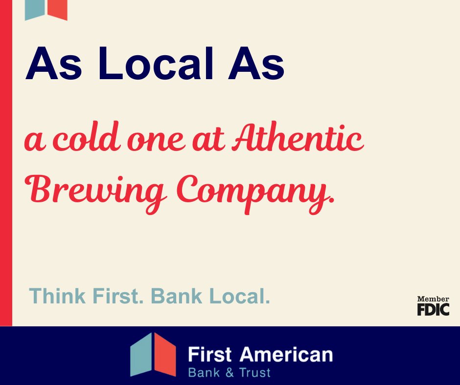 FABTIsHere's tweet photo. 🍻 As Local As a cold one at Athentic Brewing Company. 

Crafted from passion and rooted in Normaltown, they’re all about clean, refreshing beer and real community. Cheers to good beers and great neighbors!

#AsLocalAs #StrongStableHere @AthenticBrewing https://t.co/XcWqmeXQW4