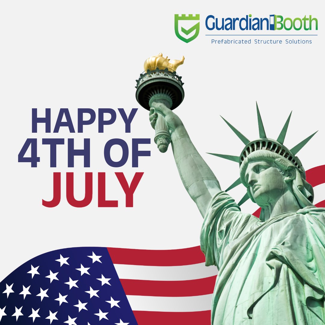 GuardianBooth's tweet photo. Happy Fourth of July from all of us at Guardian Booth.
Whether you’re on-site or off-duty today, we’re thankful for the essential workers and teams that keep things moving. Here's to rest, reflection, and resilience.
#July4th #HolidayWeekend #EssentialWorkers #GuardianBooth https://t.co/5dzS3m9SJF