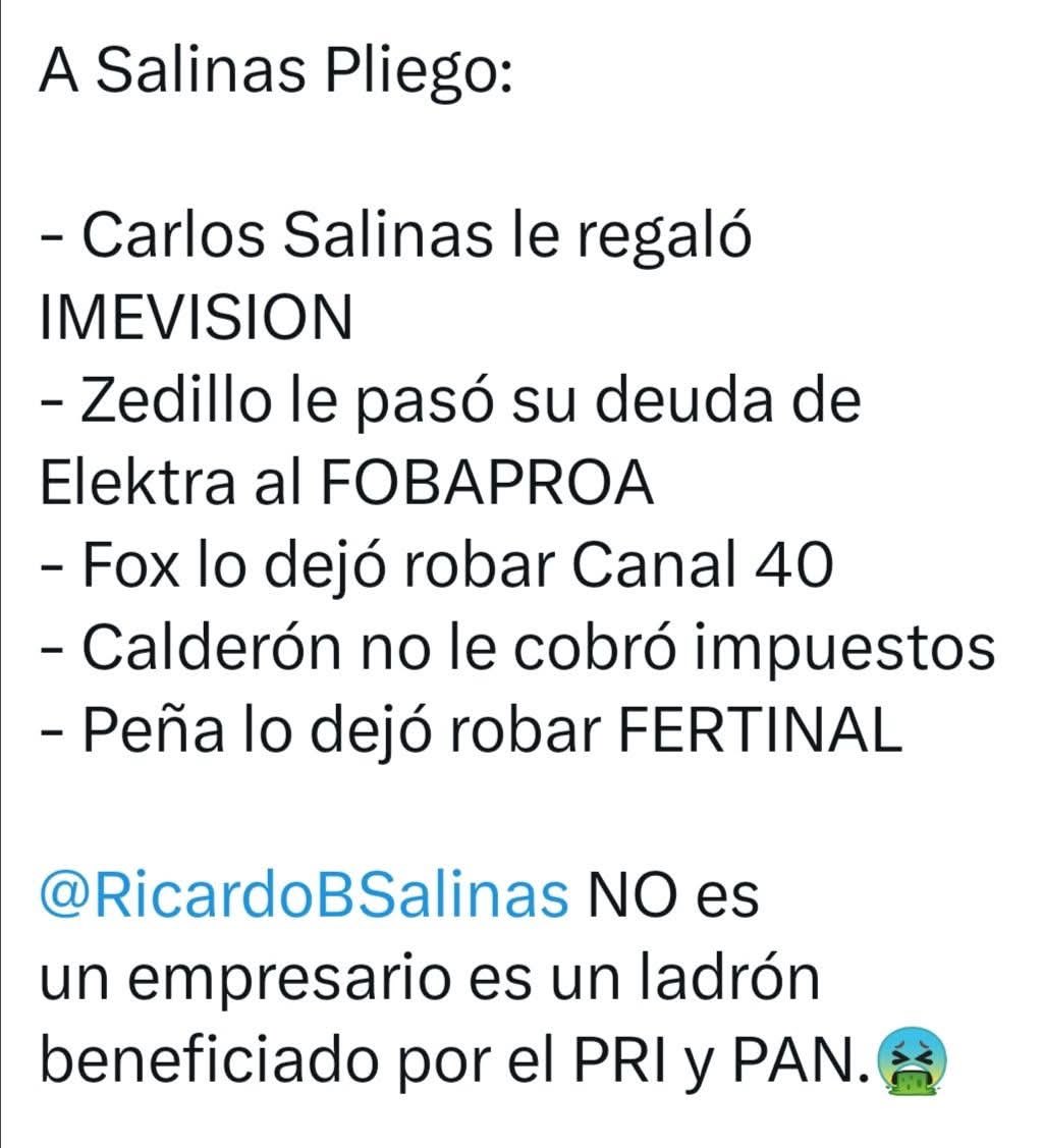 FoereverPerez's tweet photo. @RicardoBSalinas https://t.co/CeCu0BWivr