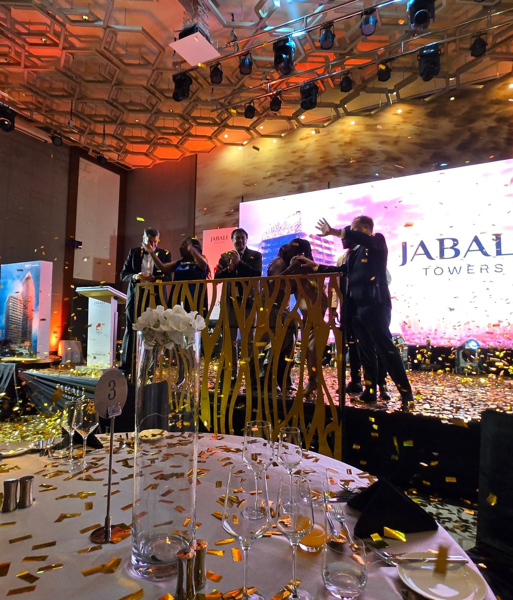 Attended the launch of JABALI TOWERS by TATU CITY. Amazing project. Amazing investment opportunity. Stephen and the team have done an amazing job...AWARD WINNING stuff. Congratulations!