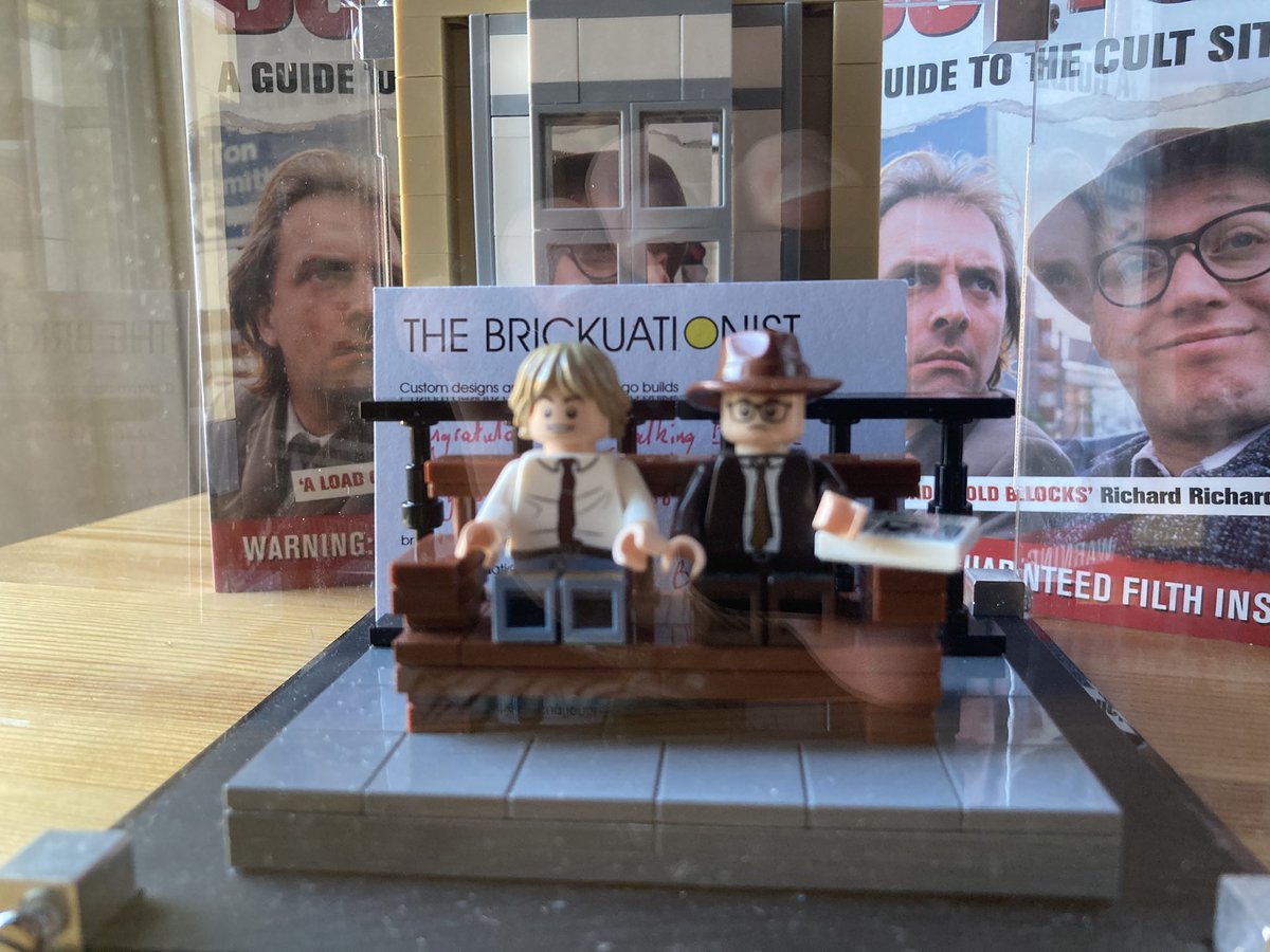 talkingbottom's tweet image. Check out this wonderful custom art piece @thebrickuationist on Instagram made for us to celebrate the book being published! Fantastic!