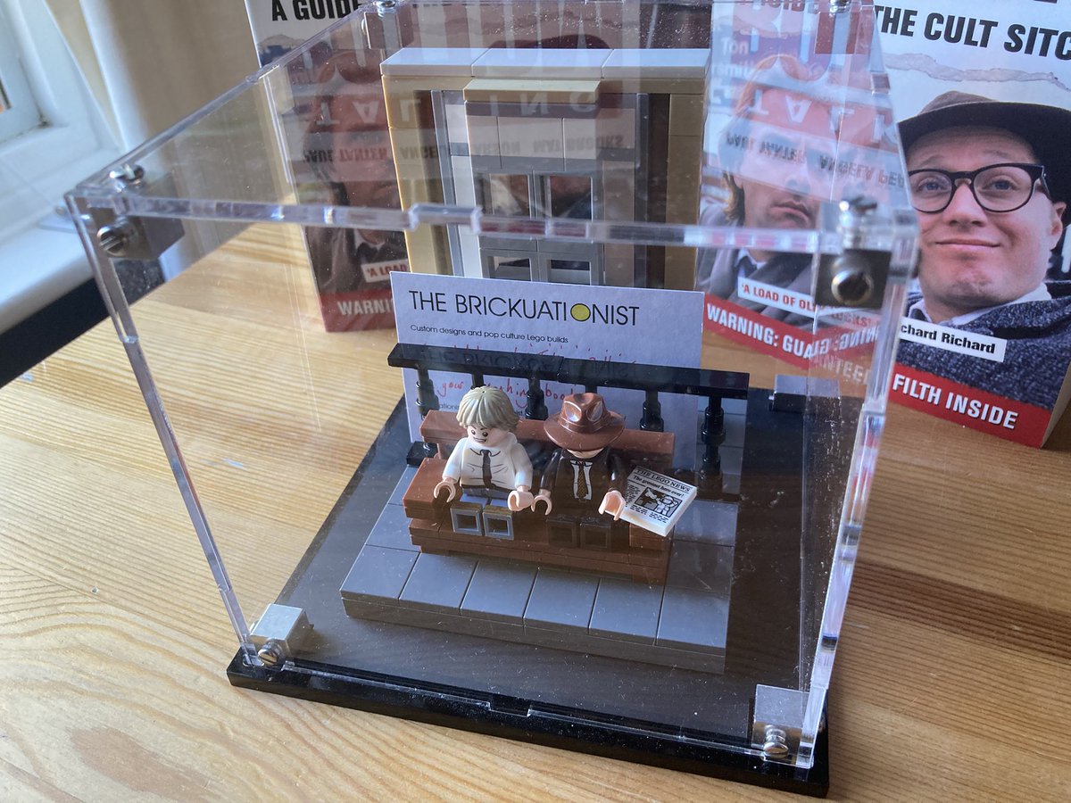 talkingbottom's tweet image. Check out this wonderful custom art piece @thebrickuationist on Instagram made for us to celebrate the book being published! Fantastic!