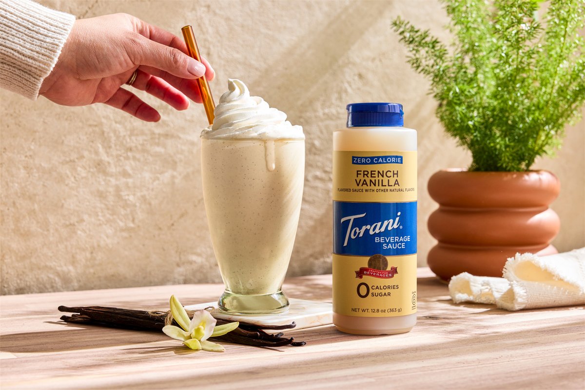 ⭐ NEW FLAVOR ALERT! ⭐

Torani’s Zero Calorie Beverage Sauce just added French Vanilla! 😋Bold, warm vanilla flavor—perfect for coffee, tea, shakes &amp; more. No sugar, zero calories!

What will you try it in first?

bit.ly/4ngfM8J

#ZeroCalorieSauce #FrenchVanilla #Torani