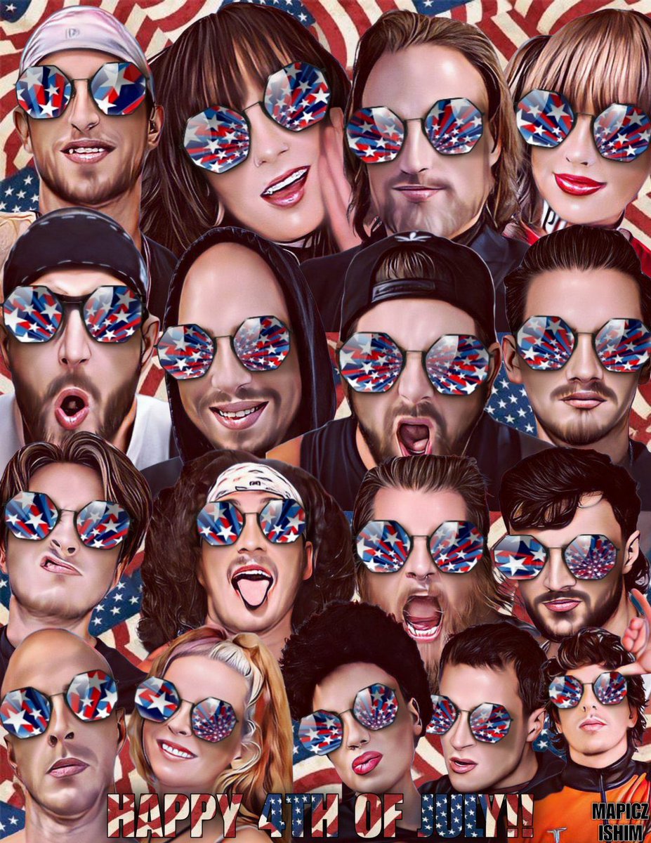 Happy 4th of July from all of us at GTS WRESTLING !! Newest video on my channel or in comments!! Credit @mapiczishim for graphic