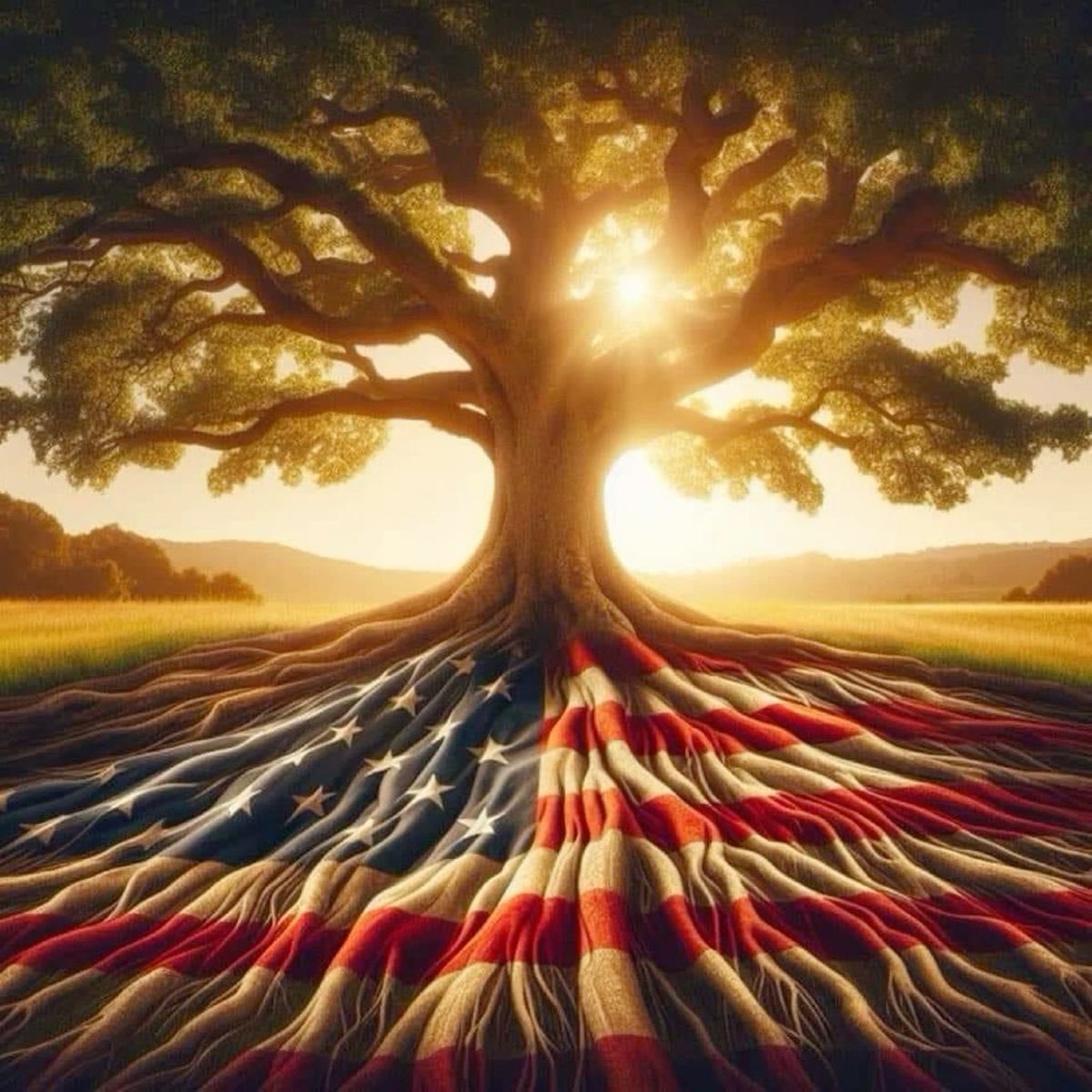 yamaokami61's tweet image. Thank God for America!
Our roots grow deep.