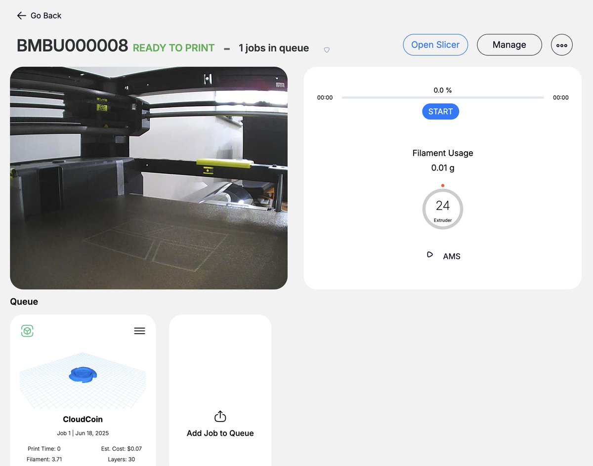 Fireworks aren’t the only thing lighting up this weekend.

🎆 Your Bambu Lab printer’s camera feed? Yeah, that too.

Print from anywhere.

Watch from the BBQ.

🇺🇸 Happy 4th from Polar3D!

#4thofJuly #EdTech #3Dprinting