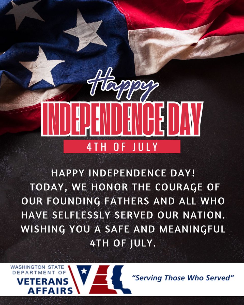 Happy 4th of July! As we celebrate our nation's independence, we honor the bravery of our Founding Fathers and the dedication of all who have served to protect our freedom.
Wishing you a safe and meaningful Independence Day.