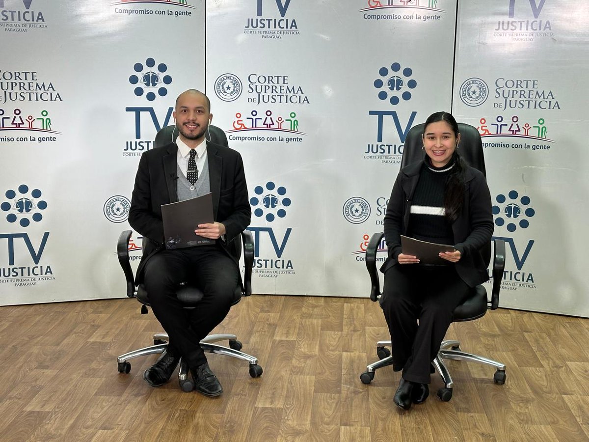 Corte Suprema CSJ (@poderjudicialpy) on Twitter photo 🔴 Inició la transmisión del 𝗜𝗻𝗳𝗼𝗿𝗺𝗮𝘁𝗶𝘃𝗼 𝗝𝘂𝗱𝗶𝗰𝗶𝗮𝗹de <a href="/TVJusticiaPY/">TV Justicia</a> con las noticias más destacadas del Poder Judicial.
🖥 pj.gov.py
📌 youtube.com/live/7zQ8rWLAI… 🔴 Inició la transmisión del 𝗜𝗻𝗳𝗼𝗿𝗺𝗮𝘁𝗶𝘃𝗼 𝗝𝘂𝗱𝗶𝗰𝗶𝗮𝗹de <a href="/TVJusticiaPY/">TV Justicia</a> con las noticias más destacadas del Poder Judicial.
🖥 pj.gov.py
📌 youtube.com/live/7zQ8rWLAI…