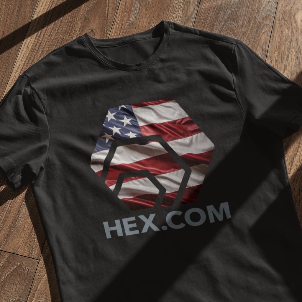 Happy 4th of July to all US Hexicans &amp; Pulsicans!🎉🥳

Who wants one of these shirts? Give us enough YES comments and we'll see what we can do this weekend!

HEX PulseChain PulseX $HEX $PLS $PLSX