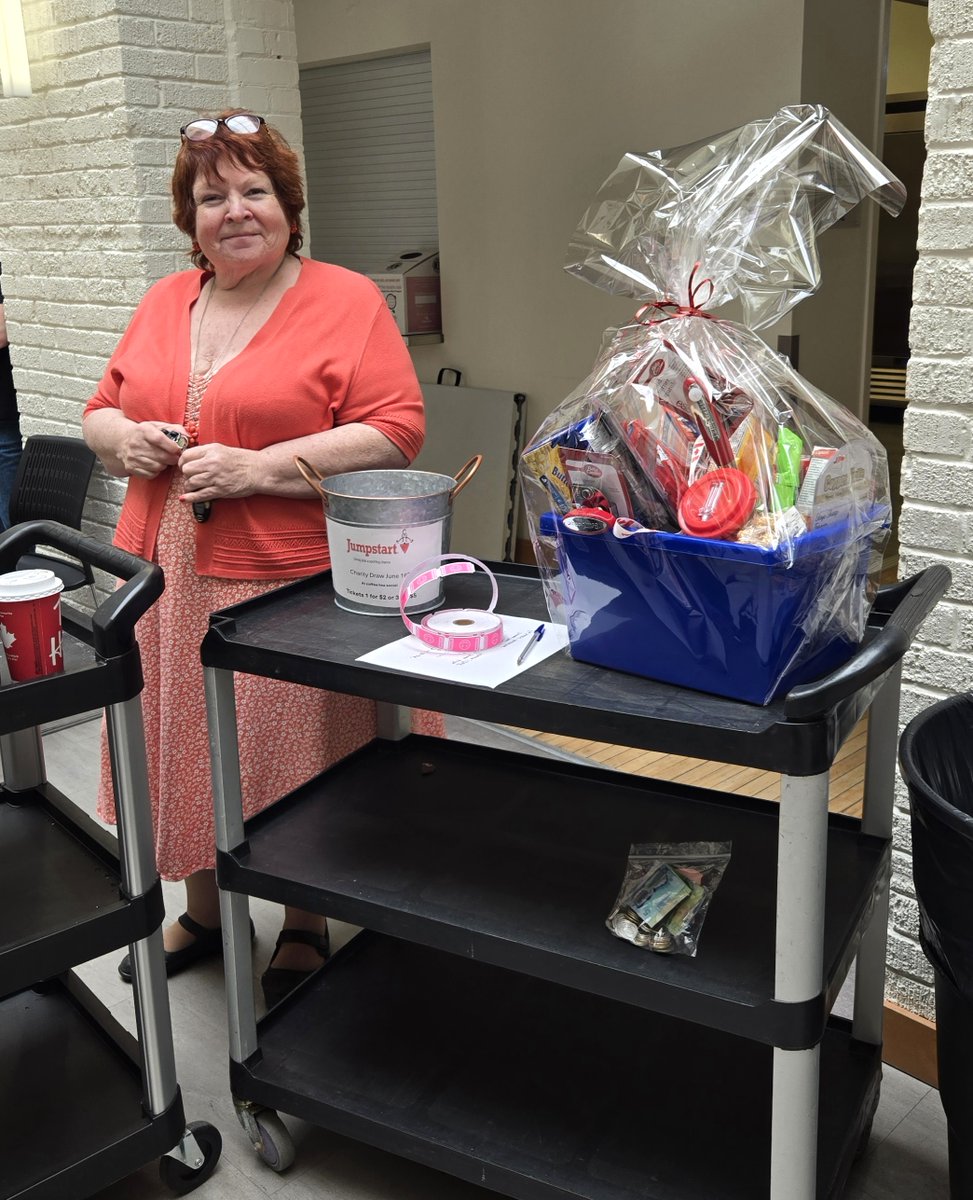 Indwell (@indwellca) on Twitter photo Shout-out to a Harvey Woods Lofts tenant in Woodstock who sparked a charity raffle idea! 🎟️
Staff ran with it, and Diane won the first draw. Tenants raised $145 for <a href="/CTJumpstart/">Canadian Tire Jumpstart Charities</a> — and they’re just getting started with monthly raffles to support local causes! 💛
#hopeandhomes Shout-out to a Harvey Woods Lofts tenant in Woodstock who sparked a charity raffle idea! 🎟️
Staff ran with it, and Diane won the first draw. Tenants raised $145 for <a href="/CTJumpstart/">Canadian Tire Jumpstart Charities</a> — and they’re just getting started with monthly raffles to support local causes! 💛
#hopeandhomes