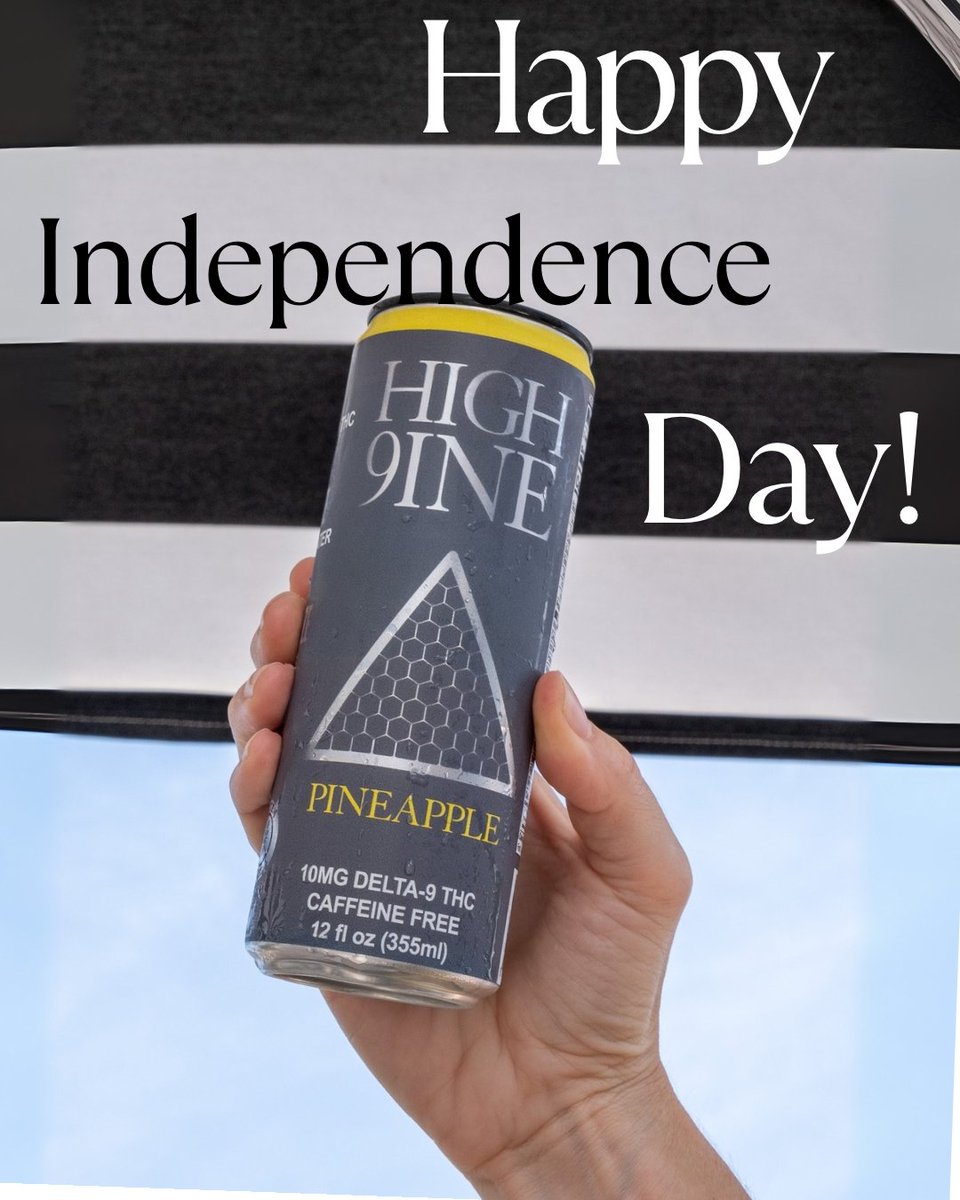 Hot dogs. Fireworks. Ice-cold High 9ine. This is what freedom tastes like! 🍯💨 

#happy4th #thcalternatives #high9ine #THCdrinks