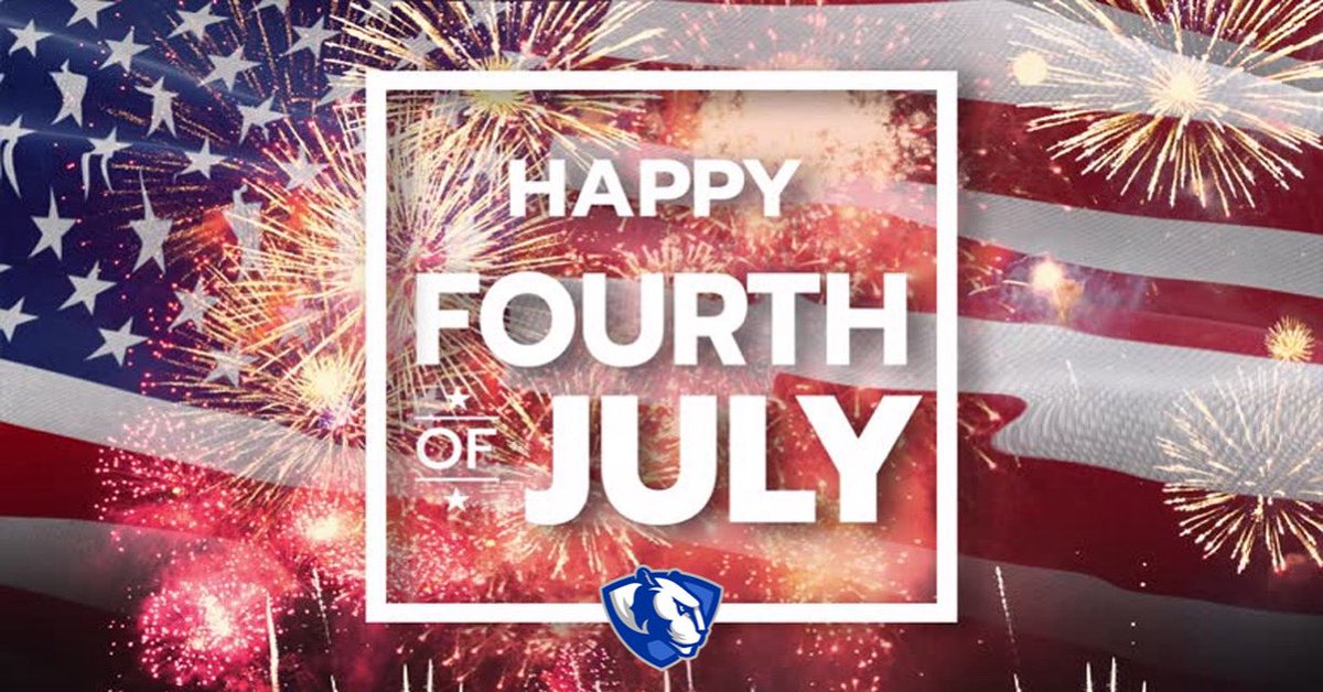 Today, we celebrate our nation’s independence and honor the brave men and women who have served and sacrificed for our freedom.

Have a happy and safe Fourth of July, Panther Nation! 🇺🇸💙🐾

#bleedblue