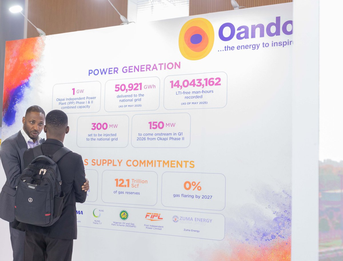 airune's tweet photo. Incredibly proud of the @oando_plc booth at #NOGEnergyWeek; it makes a bold statement about our journey.

Unconventional thinkers. 
Unapologetic in our approach. 
Leading the charge and moving with unstoppable force. This is #TheEraOfUs #OandoAtNOG https://t.co/H8M5upt898