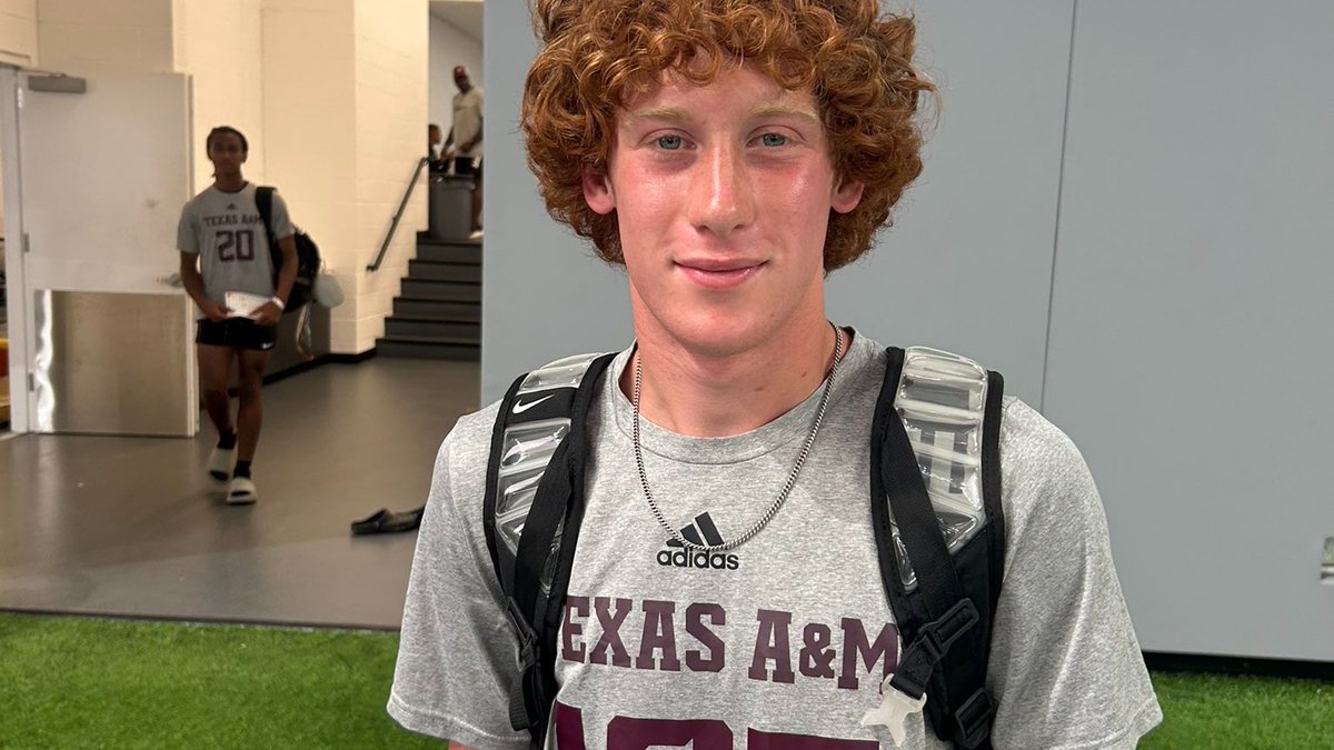 Six Star Football | PLUS+ (@sixstarfootball) on Twitter photo EVENT COVERAGE | Offensive playmakers turn heads at Texas A&M Prospect Camp
๐ Several athletes raised their stock heading into the fall
๐ Full recap + standout scouting reports ๐
STORY โถ๏ธ sixstarfootball.com/article/event-โฆ
<a href="/zionthelion125/">Zion Ayangbile</a> <a href="/mike21bennett/">Michael Bennett</a> <a href="/SloanBlackwell/">Sloan Blackwell</a> <a href="/BrysonBloom/">Bryson Bloom</a> EVENT COVERAGE | Offensive playmakers turn heads at Texas A&M Prospect Camp
๐ Several athletes raised their stock heading into the fall
๐ Full recap + standout scouting reports ๐
STORY โถ๏ธ sixstarfootball.com/article/event-โฆ
<a href="/zionthelion125/">Zion Ayangbile</a> <a href="/mike21bennett/">Michael Bennett</a> <a href="/SloanBlackwell/">Sloan Blackwell</a> <a href="/BrysonBloom/">Bryson Bloom</a>