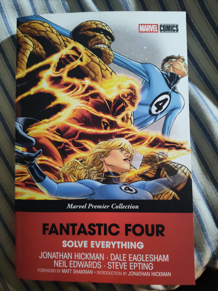 "when you see Reed.. tell him..this is where I made my stand".. #F4
#SolveEverything #Hickman

just finished a reread...crying when Johnny sacrifices*? himself to seal the #negativezone gateway. #comicbooks