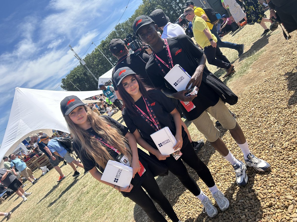 The fan zone is buzzing at Silverstone, and so are our students! STEM challenges and seeing the passion behind Formula 1 make today an unforgettable experience for our Learning Sectors winners! <a href="/F1/">Formula 1</a>