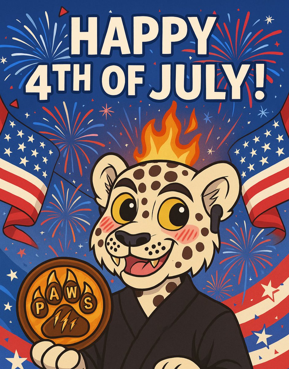 🐯 Happy 4th of July from Wild Tigers! 🐾

Wishing you a day full of freedom, fireworks, and fierce fun!

Celebrate with pride and let your stripes shine! 🇺🇸 

#4thOfJuly #WildTigers #Freedom