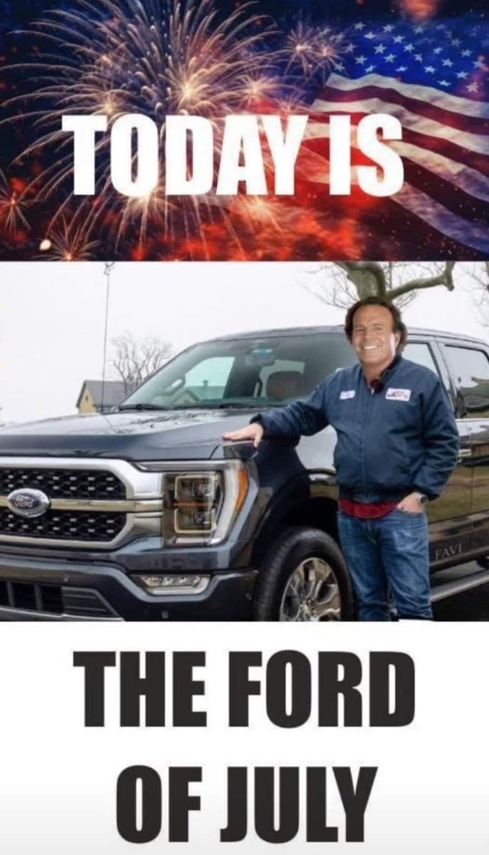 MemesDeJulio1's tweet photo. The Ford of Julio https://t.co/UuEGhJOOSd