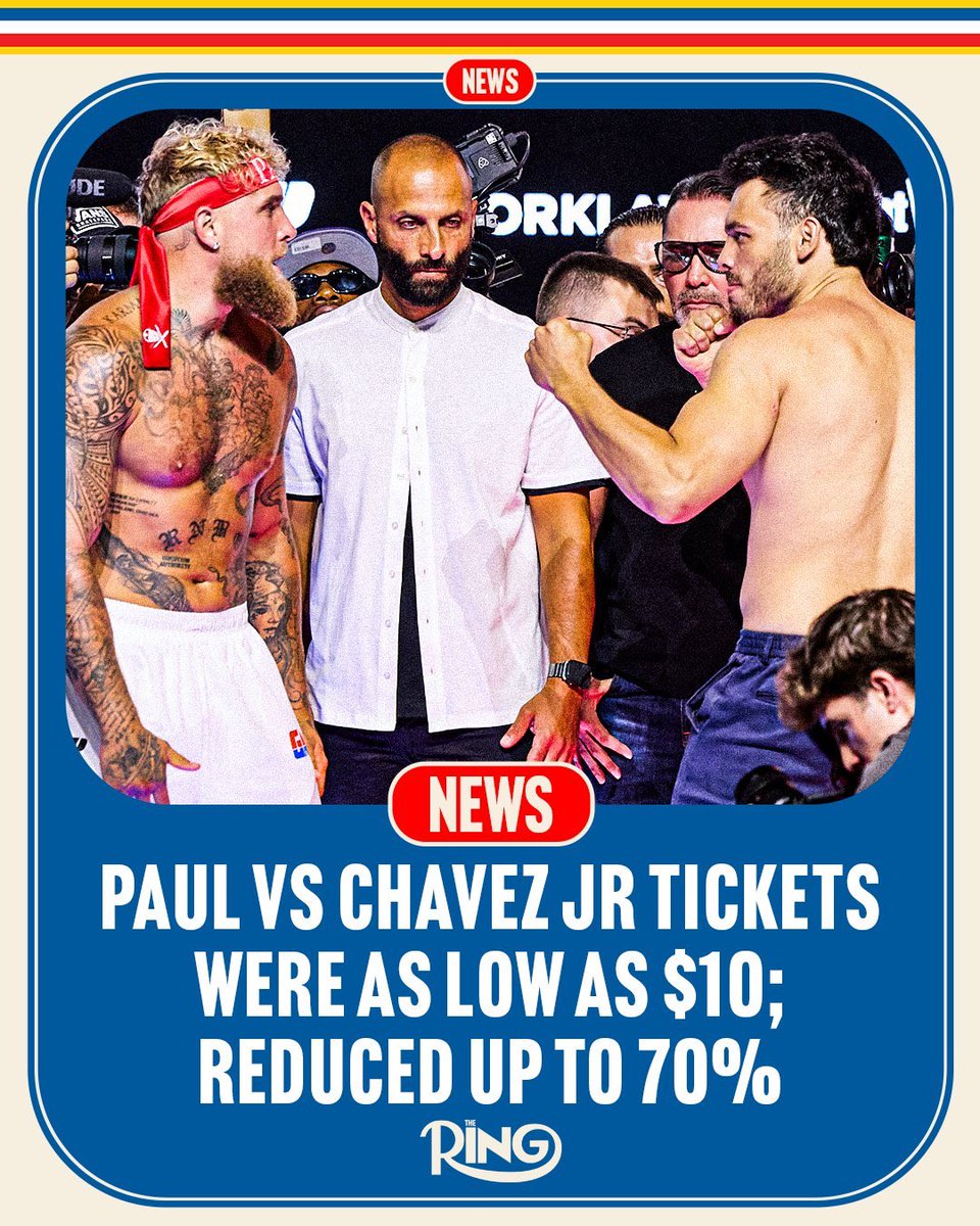 I hope Ring magazine reports on their own event the way they reported on Jake Paul’s event last week.