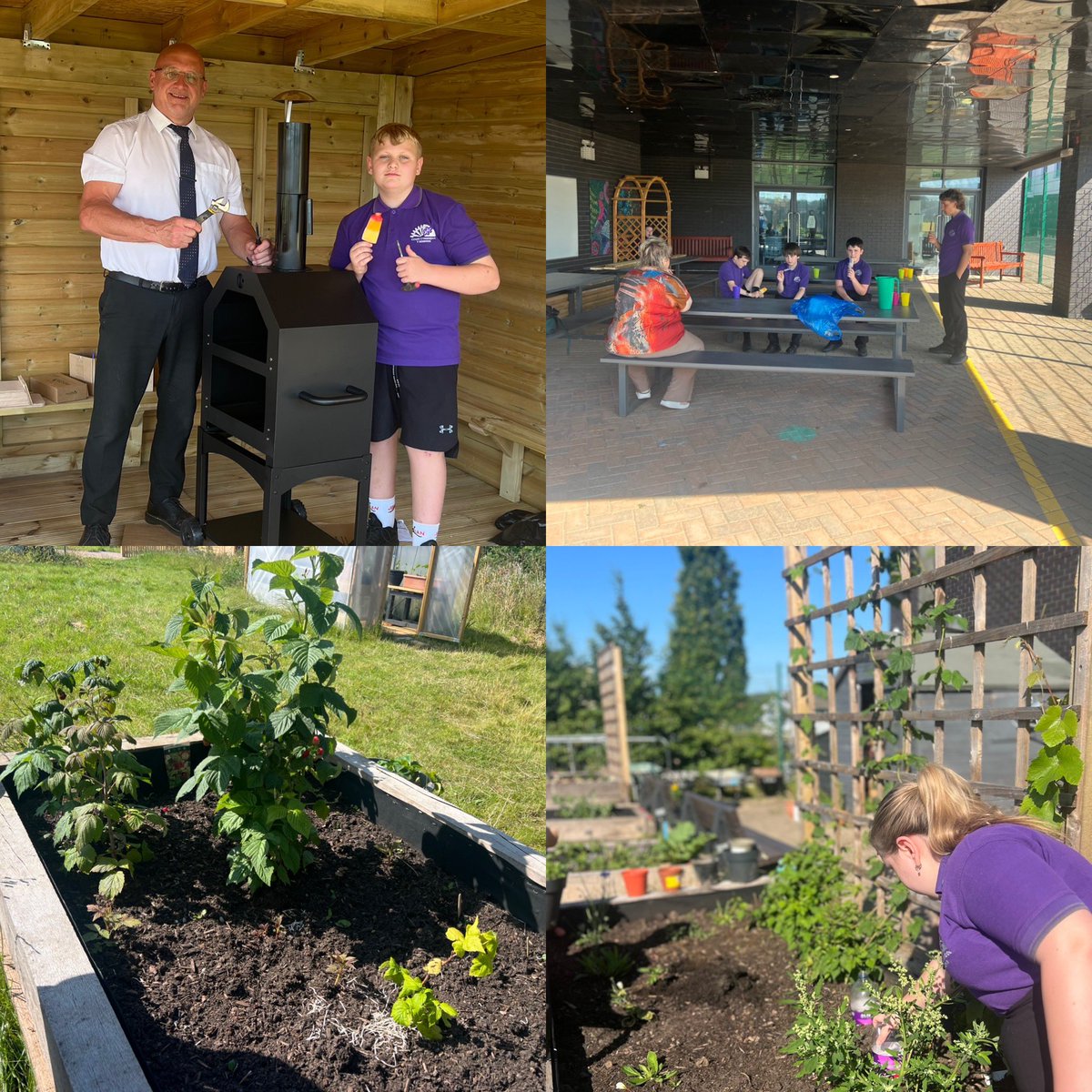 Busy week, but staff and learners have managed to have a few hours in the garden with 8C9 and the wonderful Mrs Roberts and Mr Lilly have been in the garden every day ⭐️⭐️