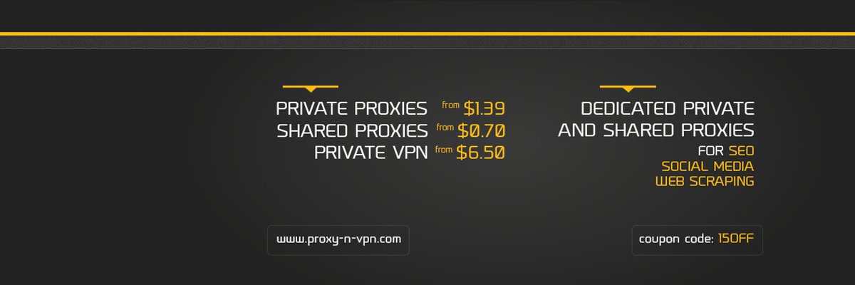 We have virgin private proxies for eBay, Etsy, and Amazon. 
We have added new servers from the US, UK, Germany, France, and Israel.
proxy-n-vpn.com