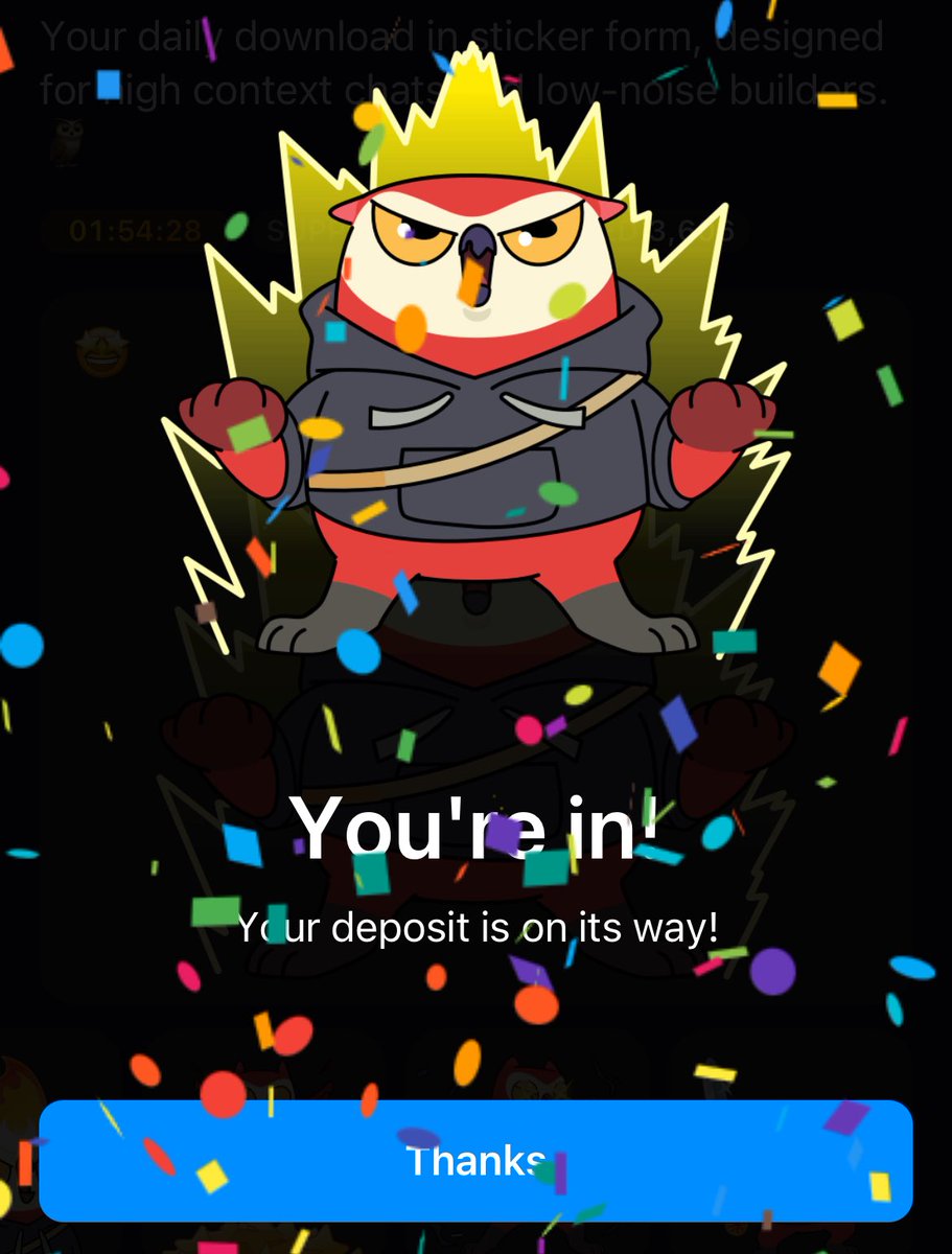 I'll get it, I did manifesting. 🧘🏻‍♀️