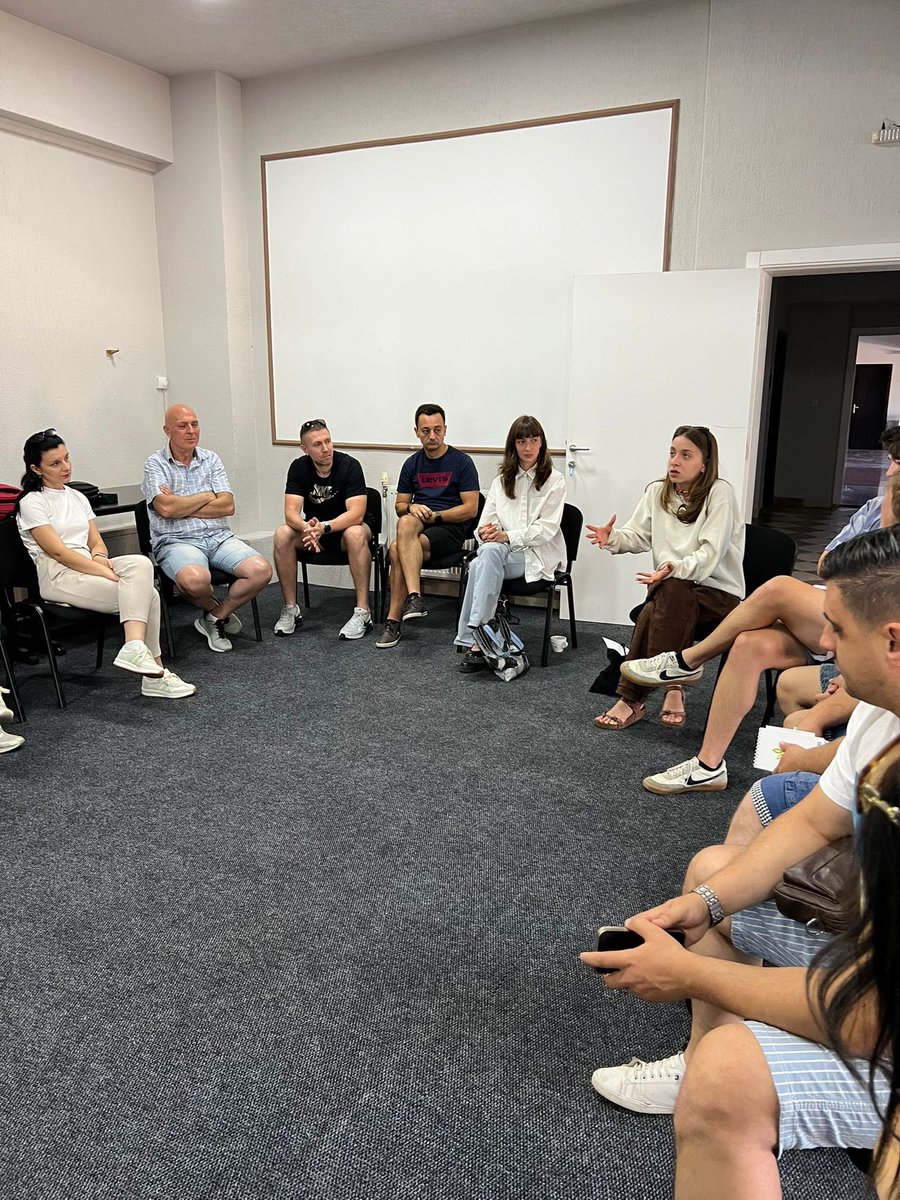 Успешно ја завршивме обуката за градење капацитети во Крушево! 🧑‍💼💡🤝
Фокус: младинско претприемништво, социјални иновации и инклузија.
#RAISECSOs е поддржан од 🇪🇺 ЕУ.
#EU4Youth #CivilSocietyMK #SocialImpact