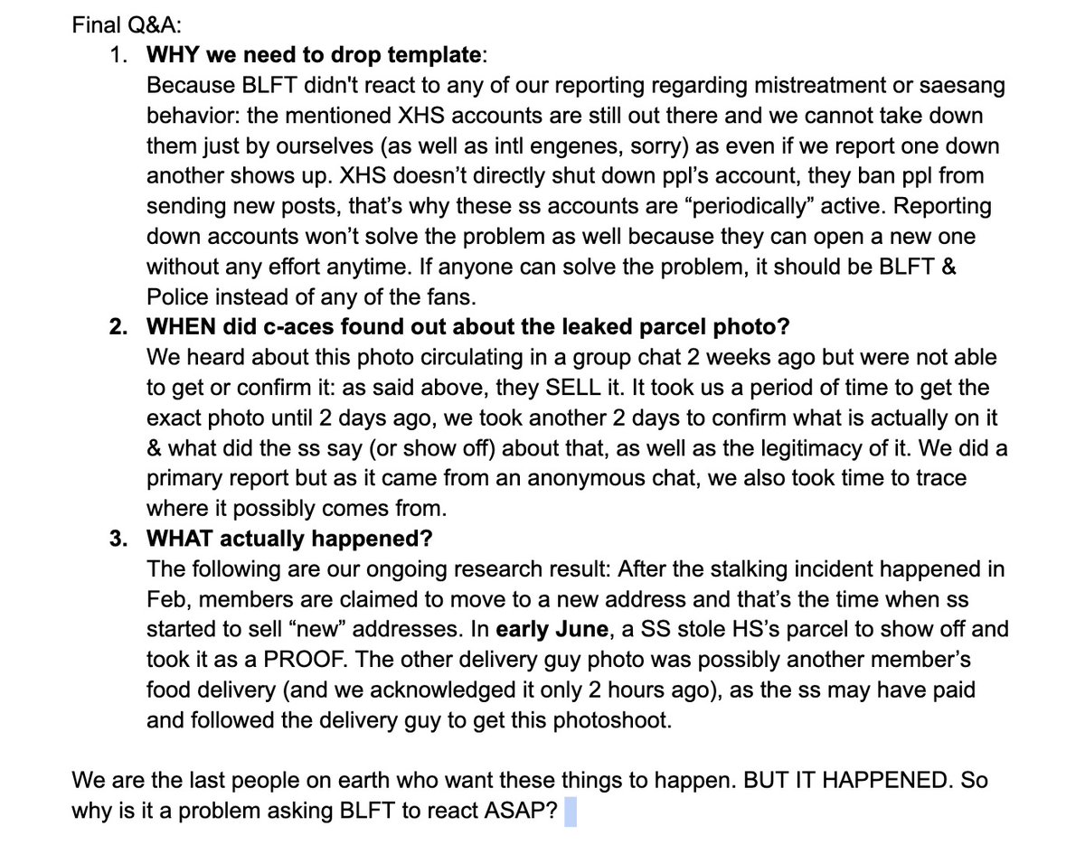 hope this explains if anyone really cares about what happened.