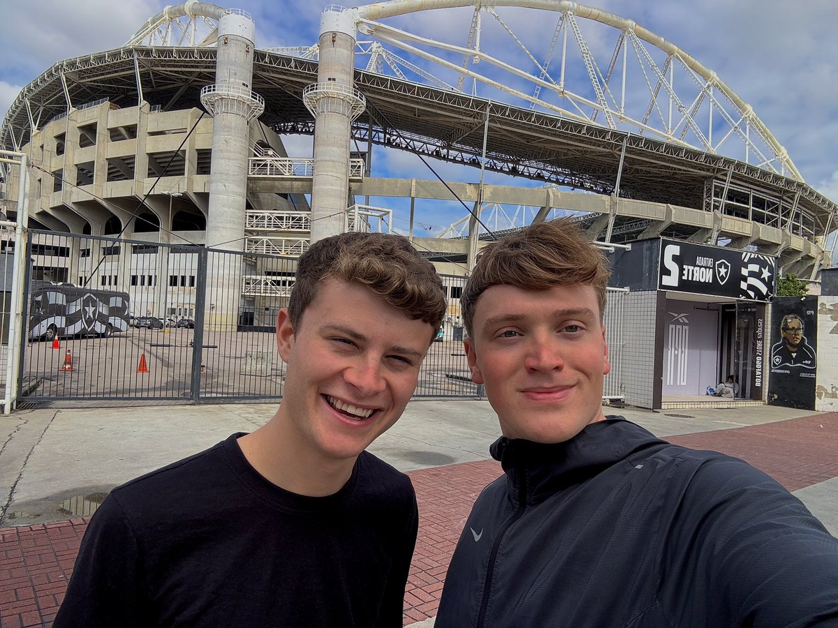 maxdhayes's tweet image. Checking out Igor Jesus’s home stadium 🇧🇷 ahead of his move to #NFFC… #Botafogo