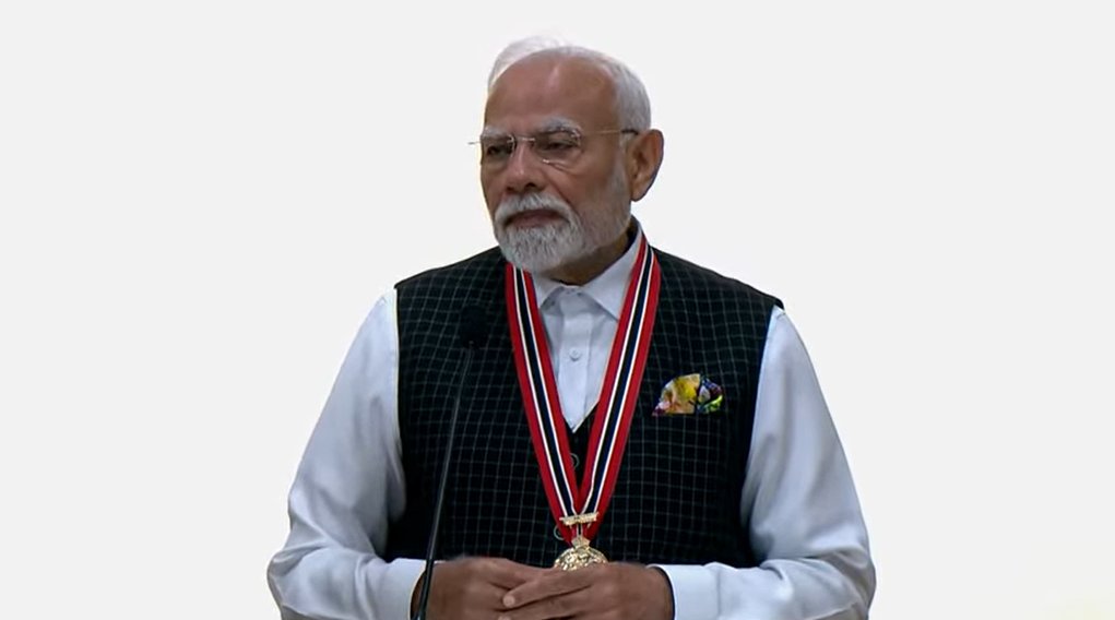 I am deeply honoured to receive ‘The Order of the Republic of Trinidad &amp; Tobago,’ the country’s highest civilian award.

I regard this recognition not just as an honour, but as a responsibility to strengthen our partnership.

As a trusted friend, India remains committed to
