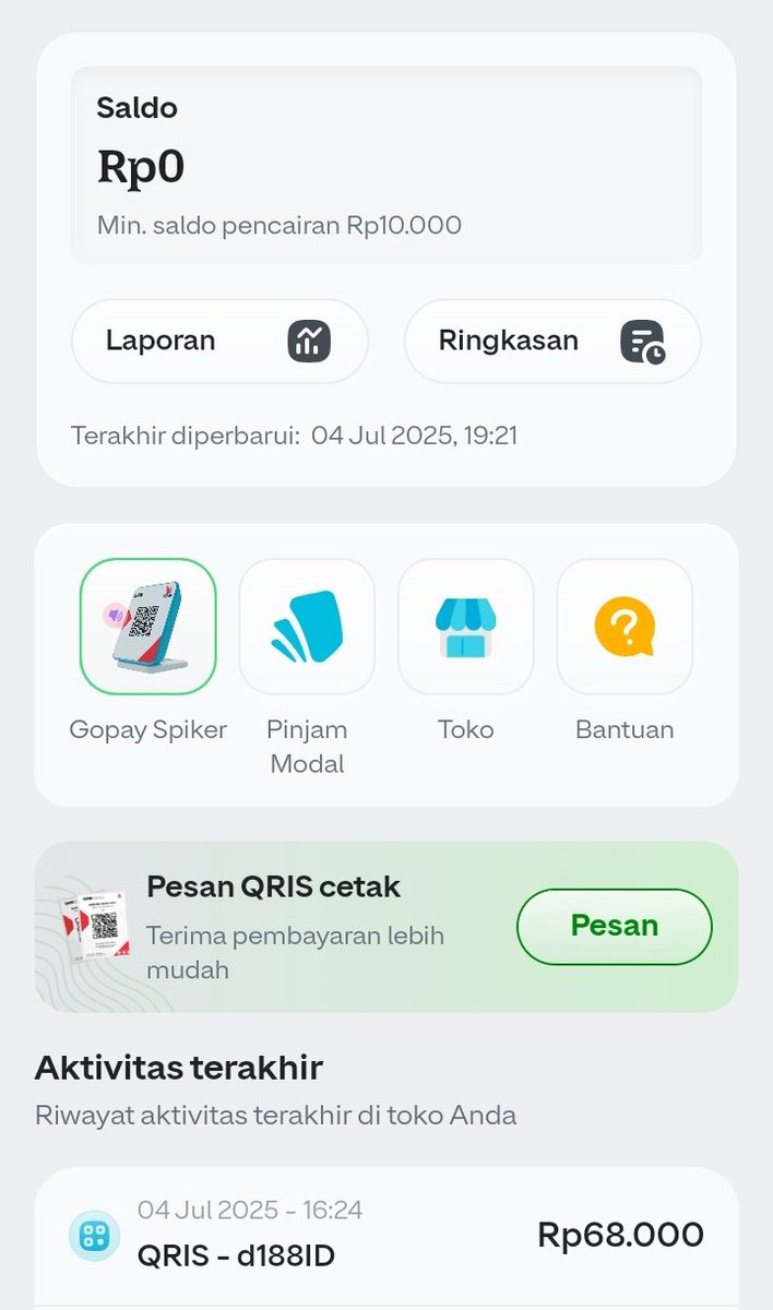 padahal belum di cairin anjay, senam jantung betol ini😭
btw kalau lagi maintenance bisa nyariin duit nya kah????
#zonauang #wta