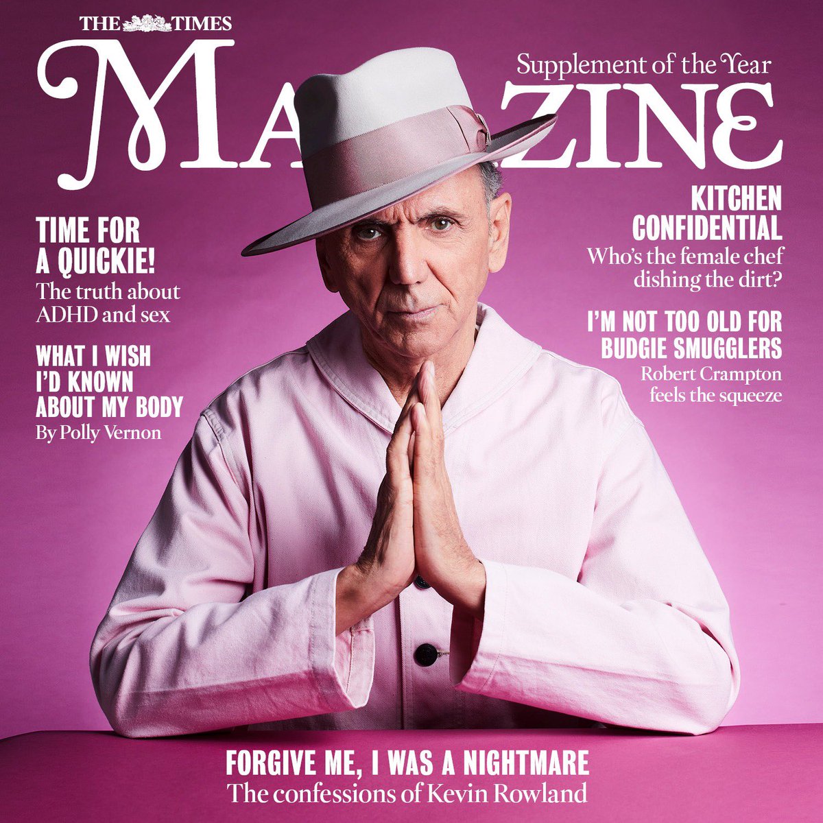 DexysOfficial's tweet image. Kevin on the cover of tomorrow’s @thetimesmag talking about his autobiography, Bless Me Father. Out next week.