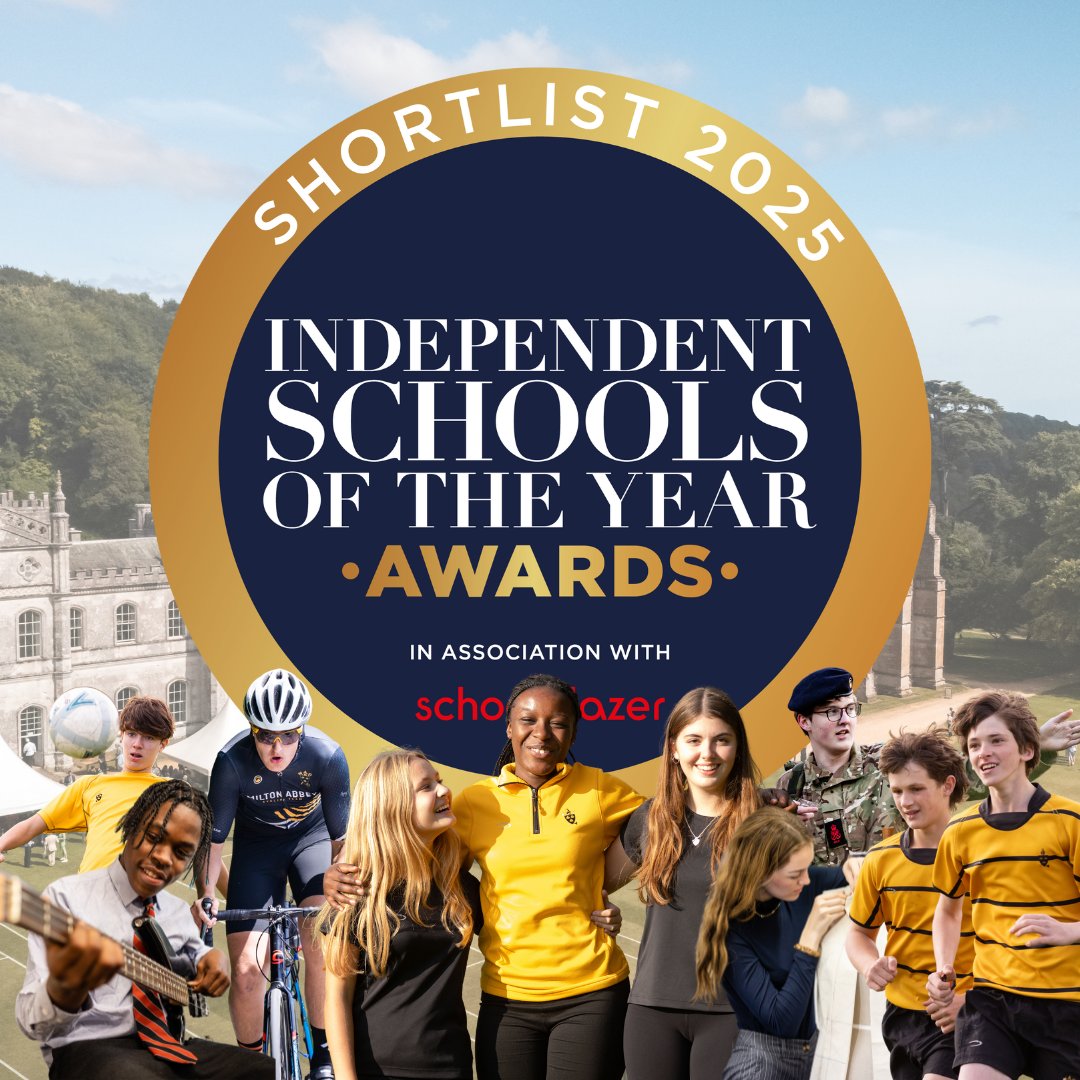 We are super excited to share that we have been shortlisted for 'Small Independent School of the Year' in the  Independent School Parent 2025 awards!

#MiltonAbbeySchool #UKBoardingSchool #FullBoarding #SmallByChoice