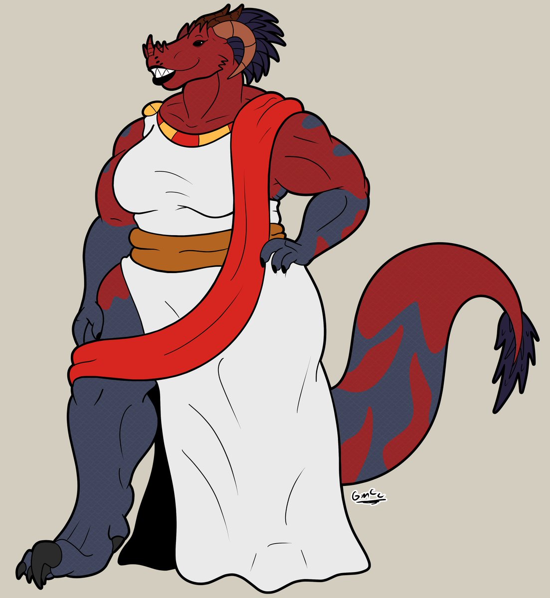 Chapter 14 of Paenitentia will drop tomorrow!
Apologies for the slight delay, work took a lot of my time and I spent this past weeks drafting the future chapters too.

In the meantime, let me share with you this amazing commission I got of Missiyrriynssiyggiydhraenssimyl!