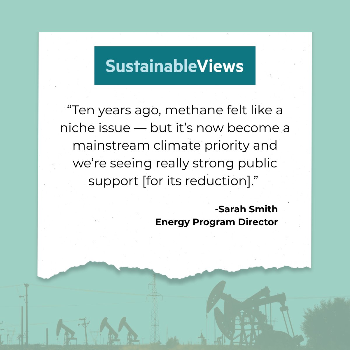 Global Methane Hub (@gmethanehub) on Twitter photo Proven, low-cost methane solutions exist — so why are emissions still rising?
A piece from <a href="/sustainviews/">Sustainable Views</a> explores the policy gap across energy & ag.
Our colleague Sarah Smith shares why methane is now a mainstream climate priority.
📰 sustainableviews.com/low-cost-metha…
#MethaneMatters Proven, low-cost methane solutions exist — so why are emissions still rising?
A piece from <a href="/sustainviews/">Sustainable Views</a> explores the policy gap across energy & ag.
Our colleague Sarah Smith shares why methane is now a mainstream climate priority.
📰 sustainableviews.com/low-cost-metha…
#MethaneMatters