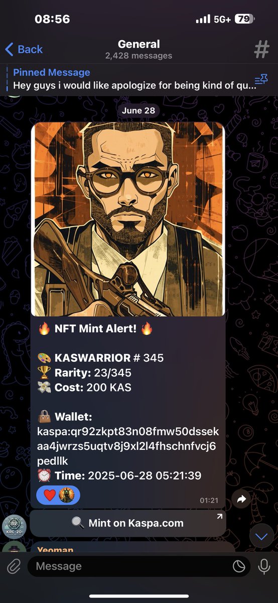 Its a good time to stack up some Legendary KasWarrior and Kasei NFTs 👀