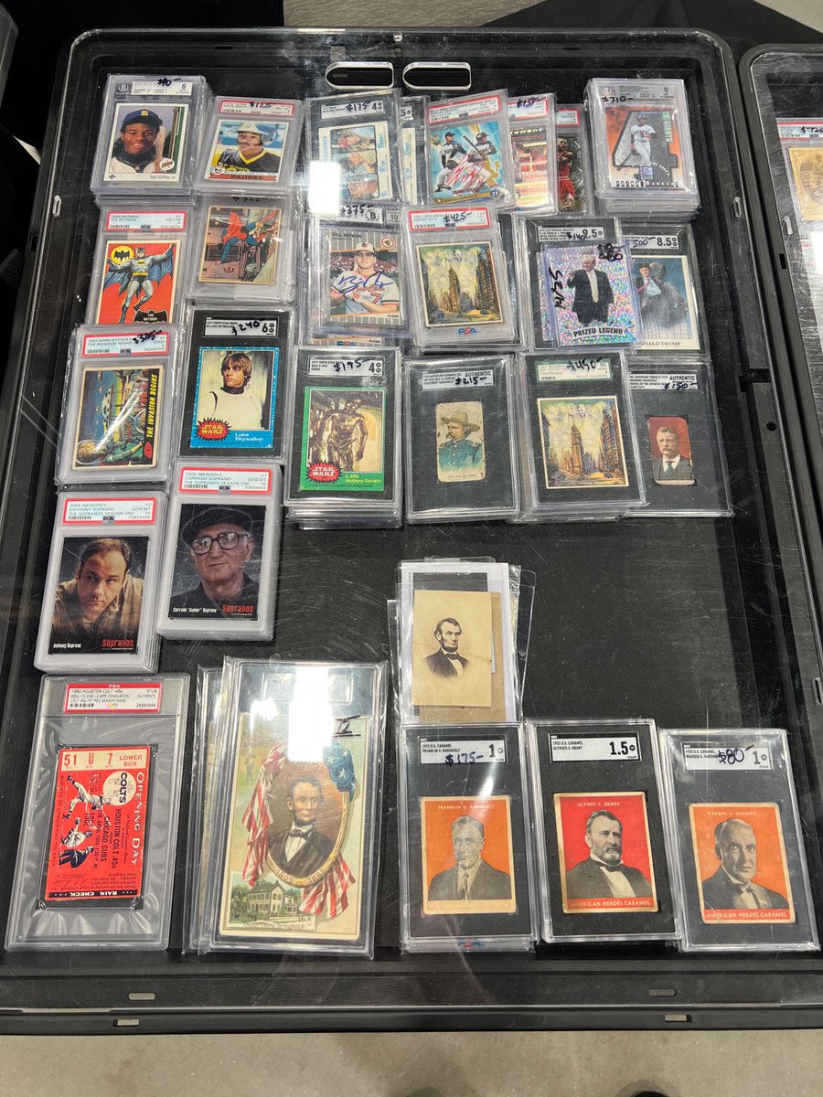 Come see me at @Dallascardshow FRI and SAT.