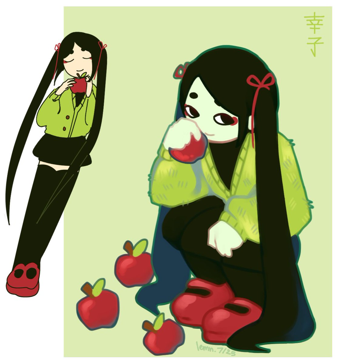 lemmingue_'s tweet image. (oc) Sachiko