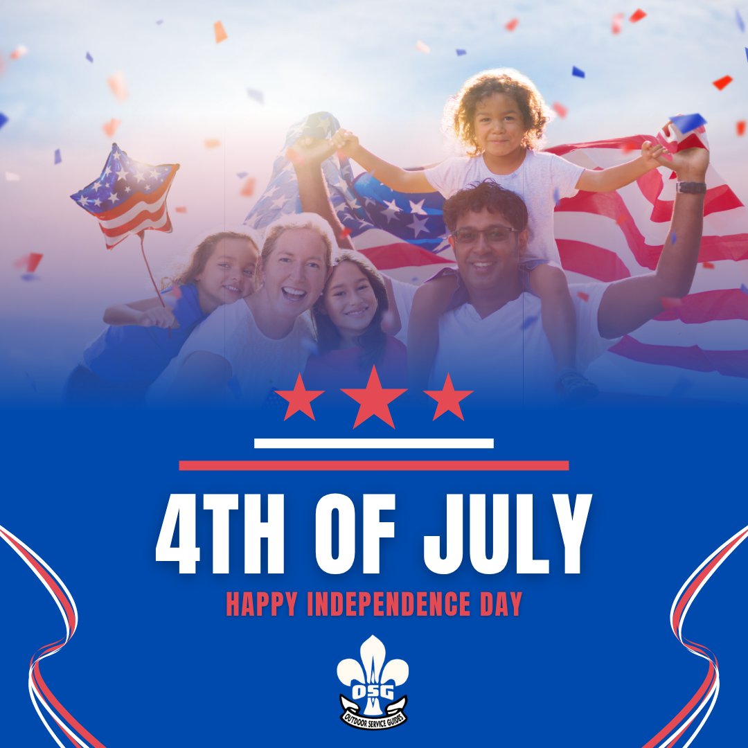 Celebrating our independence and thoughtful of how we can continue to "form a more perfect union."
#IndependenceDay #scoutingforeverybody