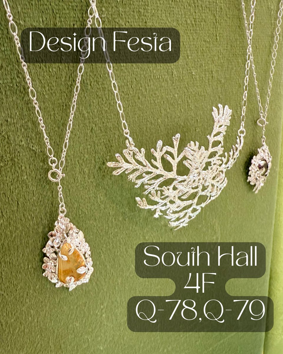 harth_jp's tweet photo. HARTHも7月5・6日に東京ビックサイトで行われるDESIGN FESTA に参加させていただきます！

植物と動物をメインに、体モチーフのBODYと天然石の一点物シリーズSOULも展開させていただきます！

虫眼鏡の世界のジュエリーなので、明日明後日私たちのジュエリーを楽しみにしていて下さい❣️

DESIGN FESTA vol. 61
両日 10:00 〜 18:00
南館4階
Q-78,79

明日から皆様に会えるのを楽しみにしています✨
.
.
.
#デザフェス　#デザフェス61 #デザインフェスタ　#デザインフェスタ61 #東京イベント　#東京ビックサイト　#アートイベント　#文化祭　#ジュエリー　#シルバージュエリー　#ゴールドジュエリー　#アートジュエリー　#芸術　#一点物ジュエリー　#天然石ジュエリー