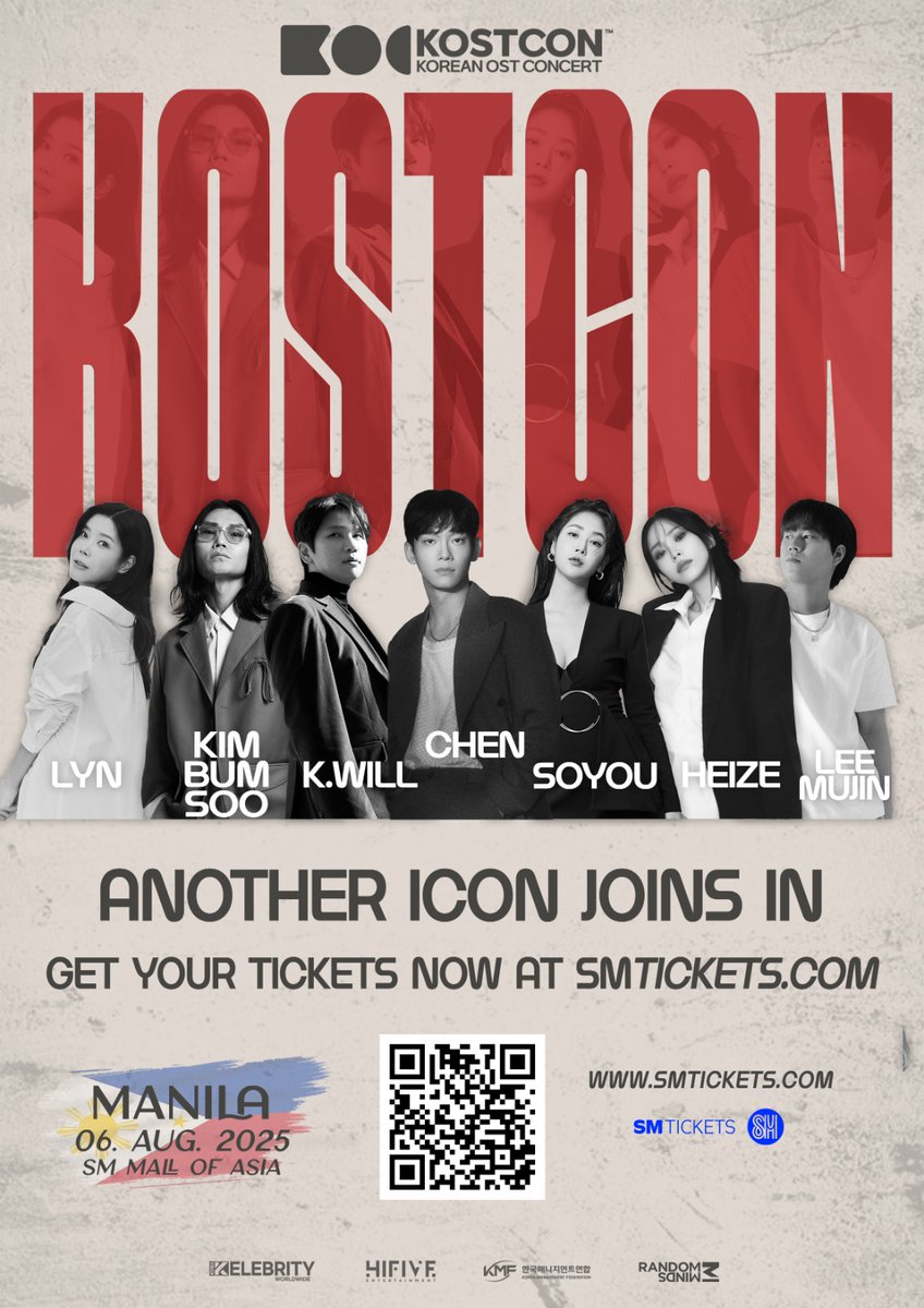 Chen is Coming to KOSTCON! We're beyond excited to announce Chen as a headliner for the KOSTCON stage!

Get your tickets NOW, before they sell out !!

🇲🇨: en.tiket.com/to-do/kostcon-…

🇵🇭:smtickets.com/events/view/14…